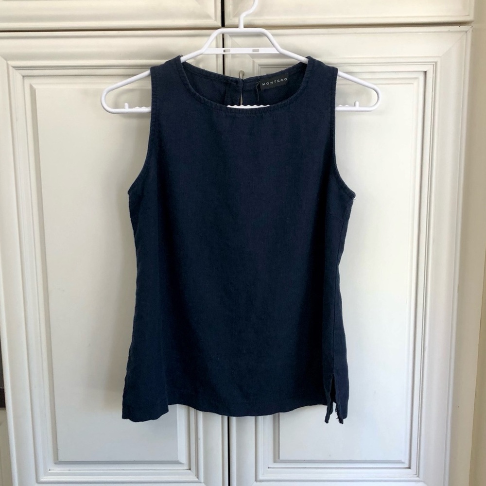 Montego lined blend denim women’s tank